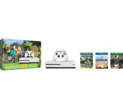 MICROSOFT  Xbox One S with Minecraft Favourites